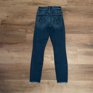 Mother the stunner ankle fray jeans